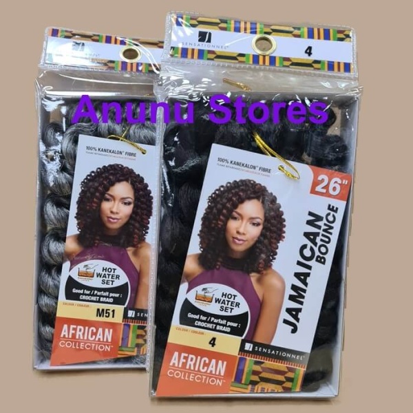 African Collection Jamaican Bounce Crochet Hair